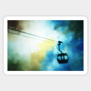 Sky Lift Cable Car Sticker